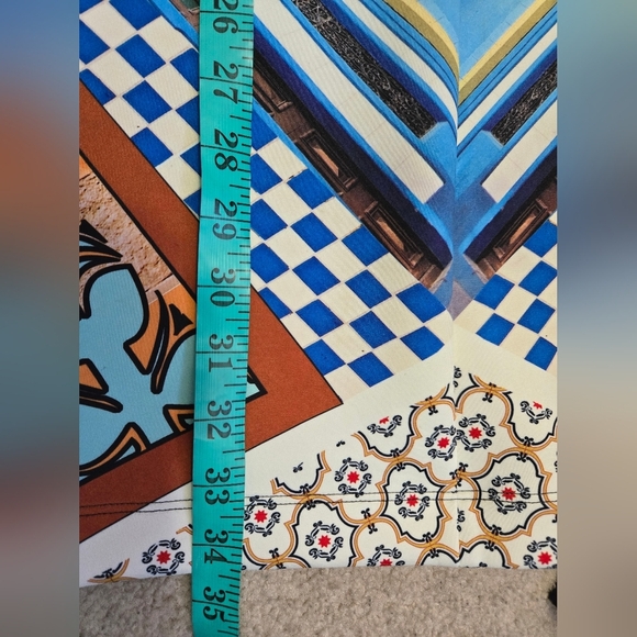 Clover Canyon Havana Racerback Geometric Print Midi Dress. Size Medium - Picture 9 of 10